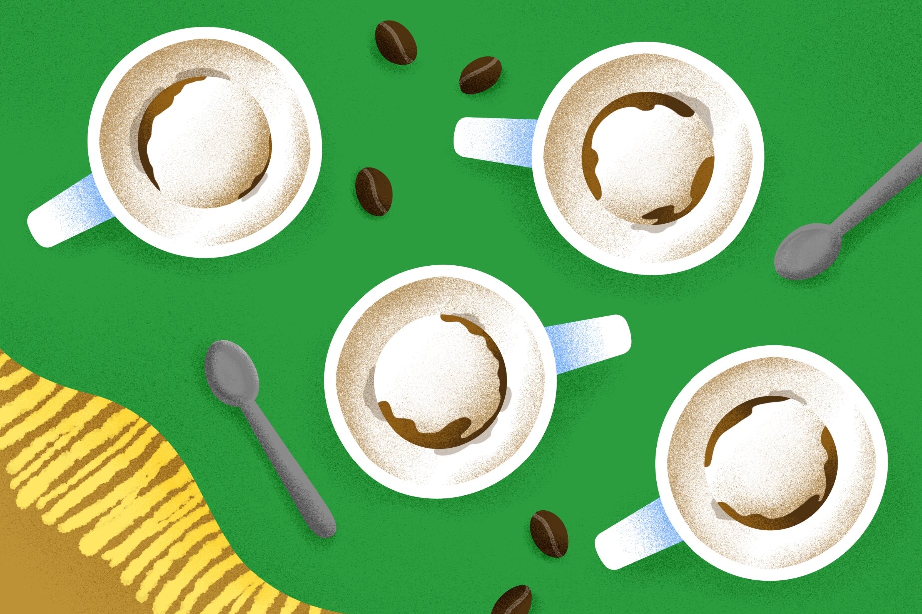 仮眠前のコーヒーで目覚めスッキリ!